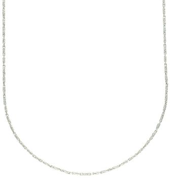 Srebrny łańcuszek damski DIA-LAN-6518-925 – delikatny łańcuszek o szerokości 1 mm i długości 70 cm. Wykonany ze srebra próby 925, waży ok. 4,40 g, z zapięciem na karabińczyk. 1.jpg